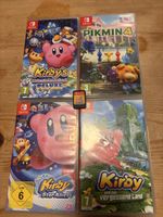 4 Nintendo Switch Spiele Kirby und Pikmin gebraucht