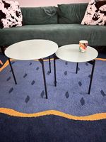 Tables basses gigognes vert sauge style scandinave