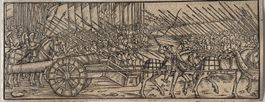 Orig. Holzschnitt, Schlacht, Stumpf - Chronik,1548, RAR!!!