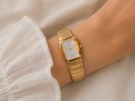 Montre femme Certina DS - Dorée - Glace Saphir - Pile neuve