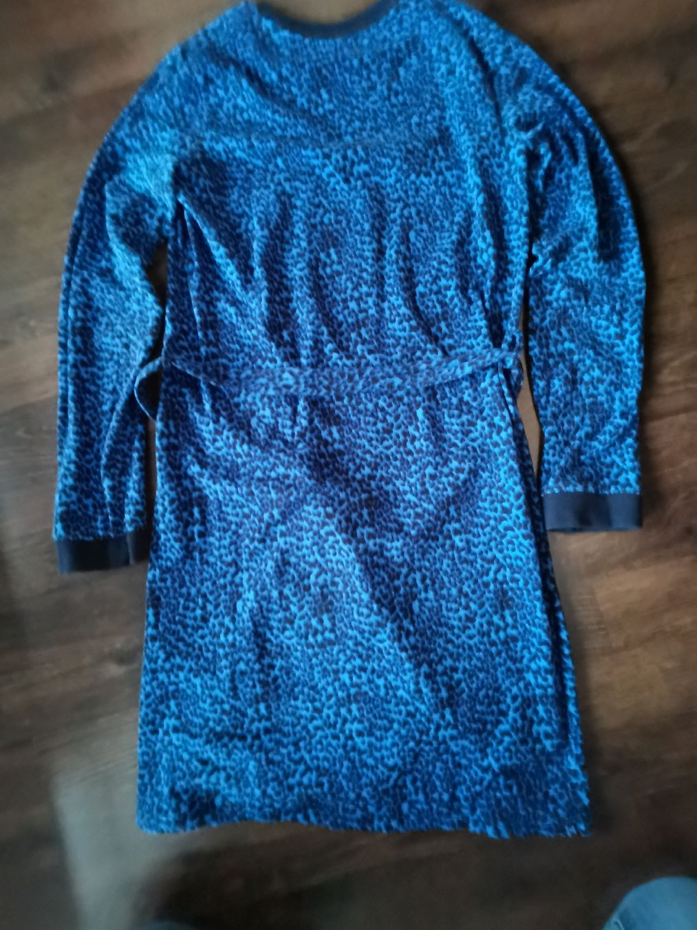 Kleider & Röcke: Kleid, Easy Tiger, 158 - 164, blau getigert – Gebraucht aus Oftringen von januarloch 4