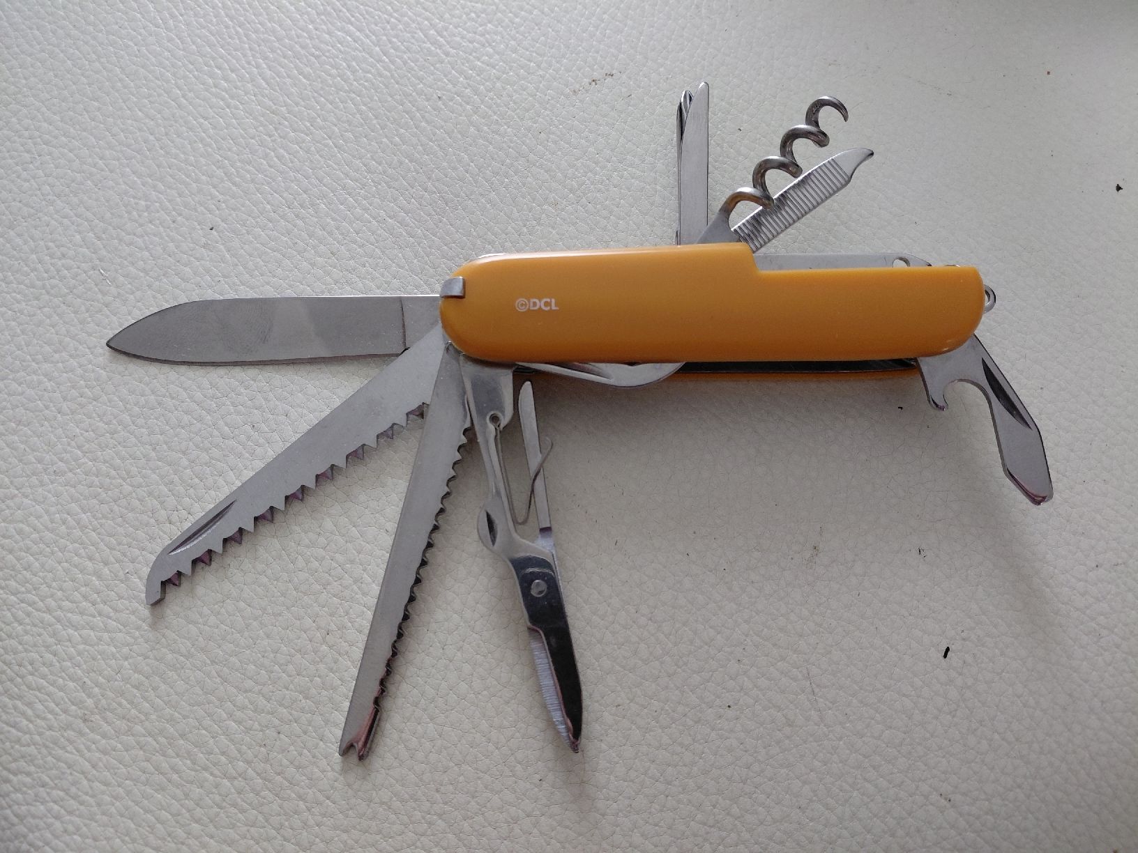 Taschenmesser: Multifunktionsmesser Discovery Adventures gelb gebraucht – Gebraucht aus Belp von mar_76s8 2