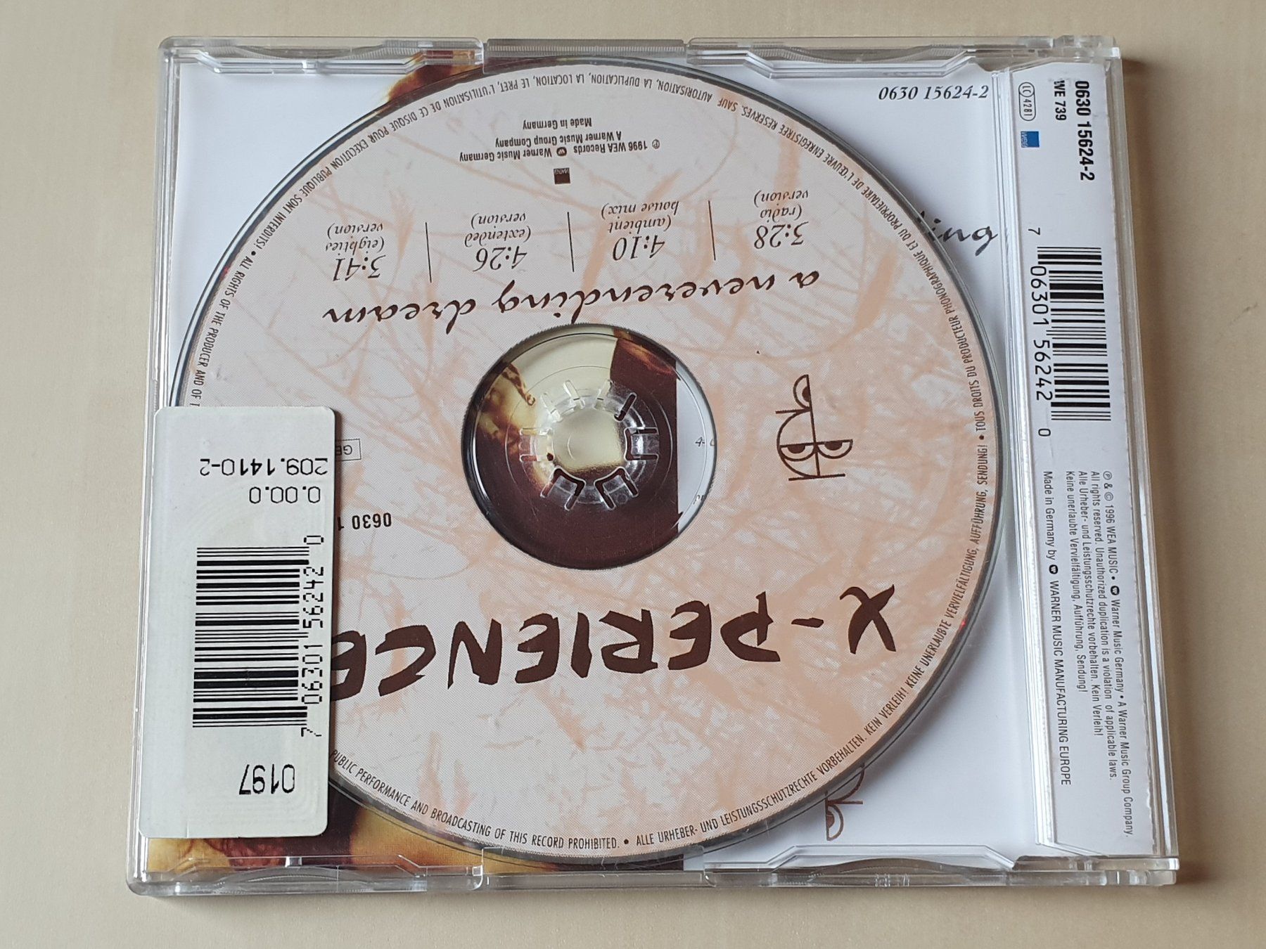 CD: X-Perience a neverending dream – Usato da Stansstad venduto da collectorsshop 1
