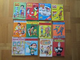 12 x Comic-Taschenbücher, Fix und Foxi, Kauka, FF Super !!!!