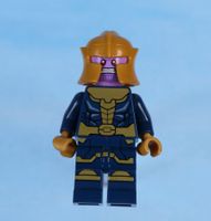 LEGO Minifigur Thanos - Dark Blue and Gold Outfit