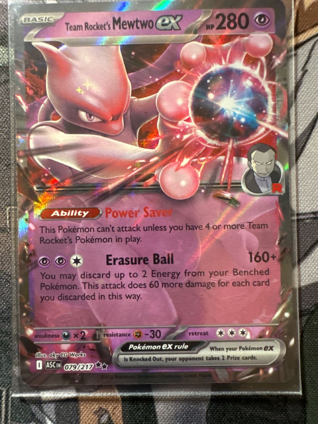 Pokémon Carte collezionabili: Team Rocket's Mewtwo ex ASC079 - Ascended Heroes – Nuovo (secondo la descrizione) da Wil SG venduto da Prof.Eich