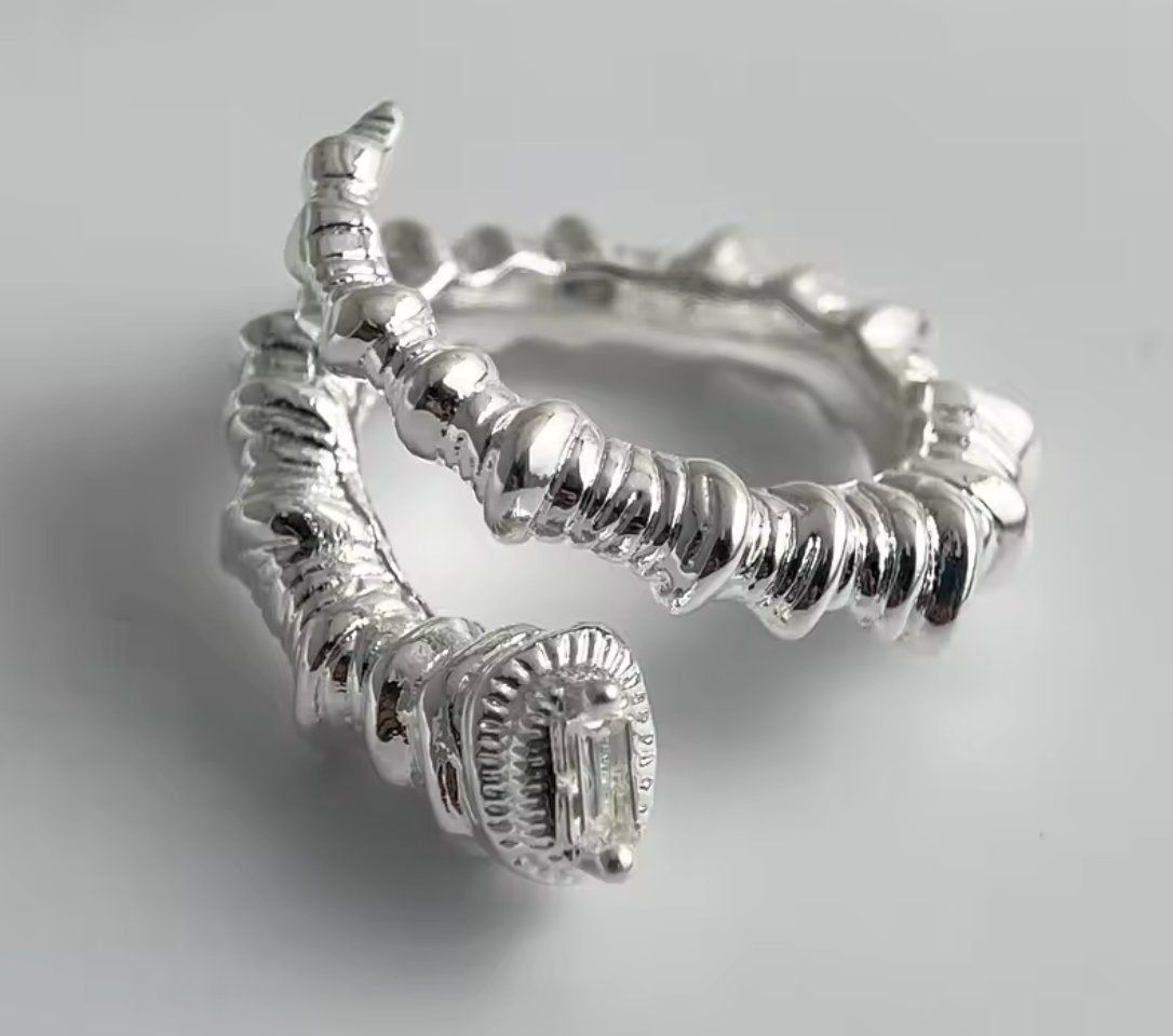 Anelli: Einzigartiger Ring Verstellbar, versilbert – Nuovo e nell'imballaggio originale da Eschenbach SG venduto da ...-
