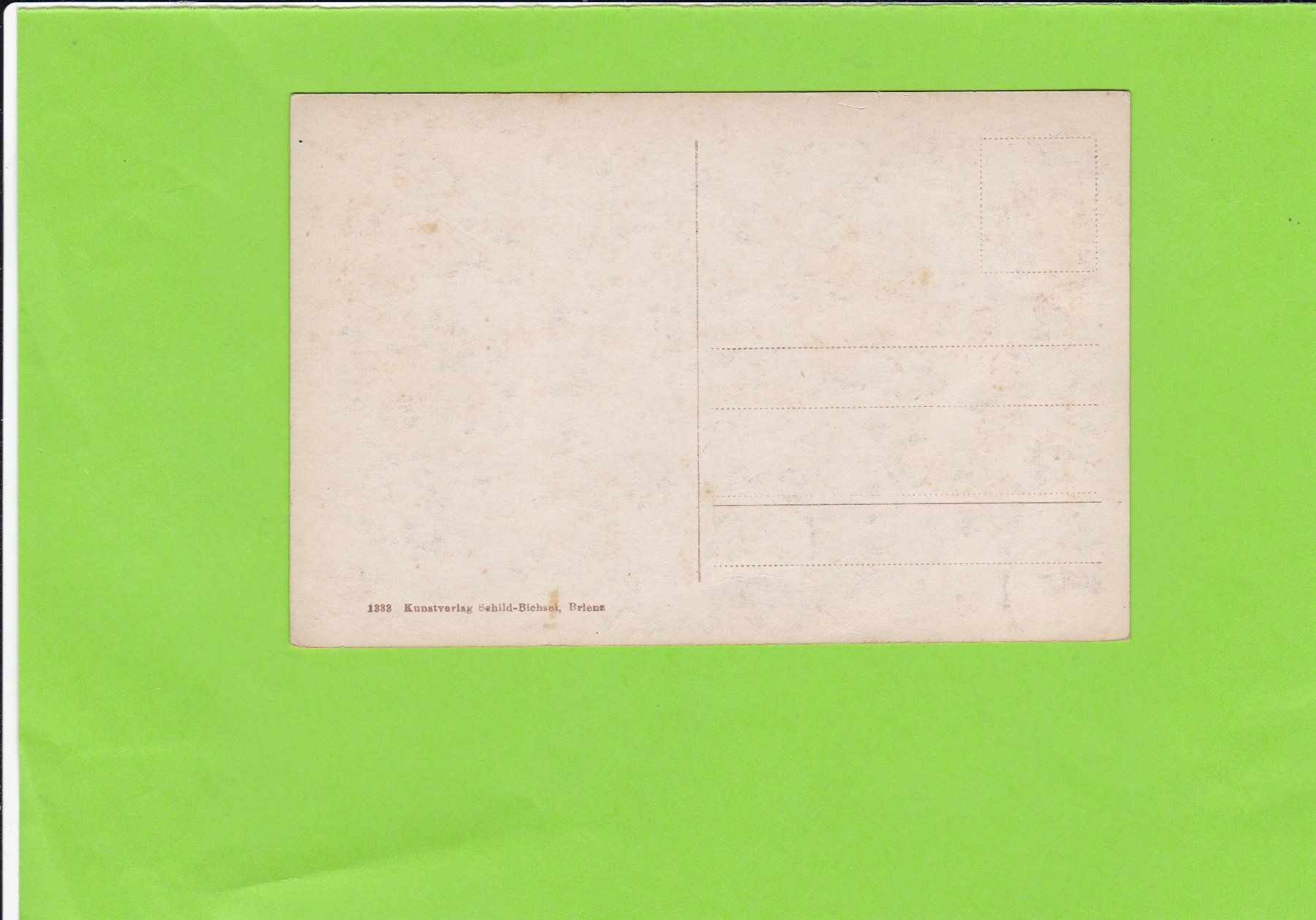 Cartoline postali: Meiringen-Haslital – Usato da St. Peterzell venduto da neckertal 1