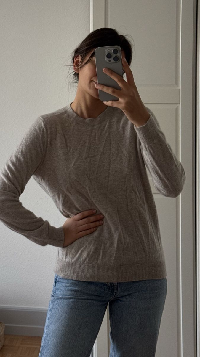 Mango Maglioni & Felpe: Kaschmirpullover Gr. M beige von Mango Selection – Nuovo (secondo la descrizione) da Zürich venduto da Aya03