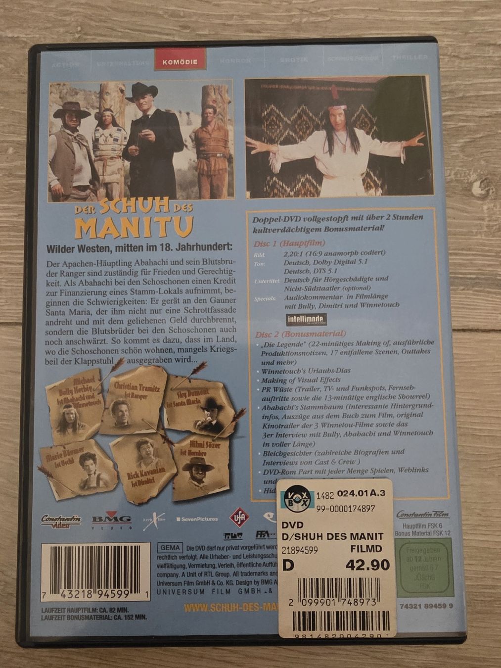 Tutti i DVDs: Der Schuh des Manitu  – Usato da Wigoltingen venduto da Zuckerfee84 1