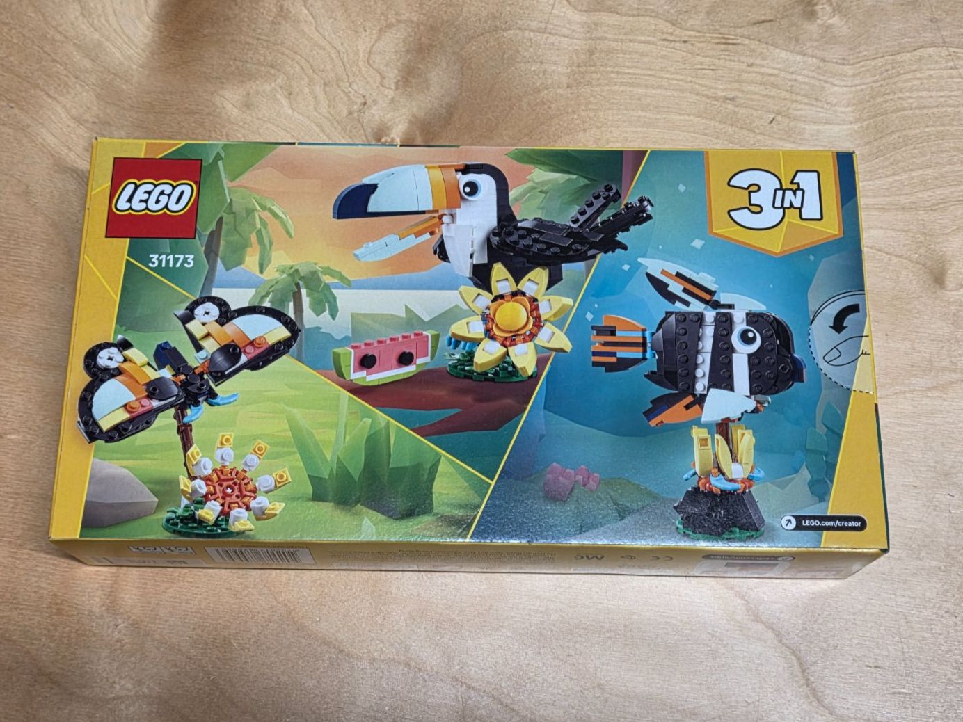 Lego Kit di costruzioni: LEGO Creator 31173 Tropical Toucan – Nuovo e nell'imballaggio originale da Basadingen venduto da NekoBricks 2
