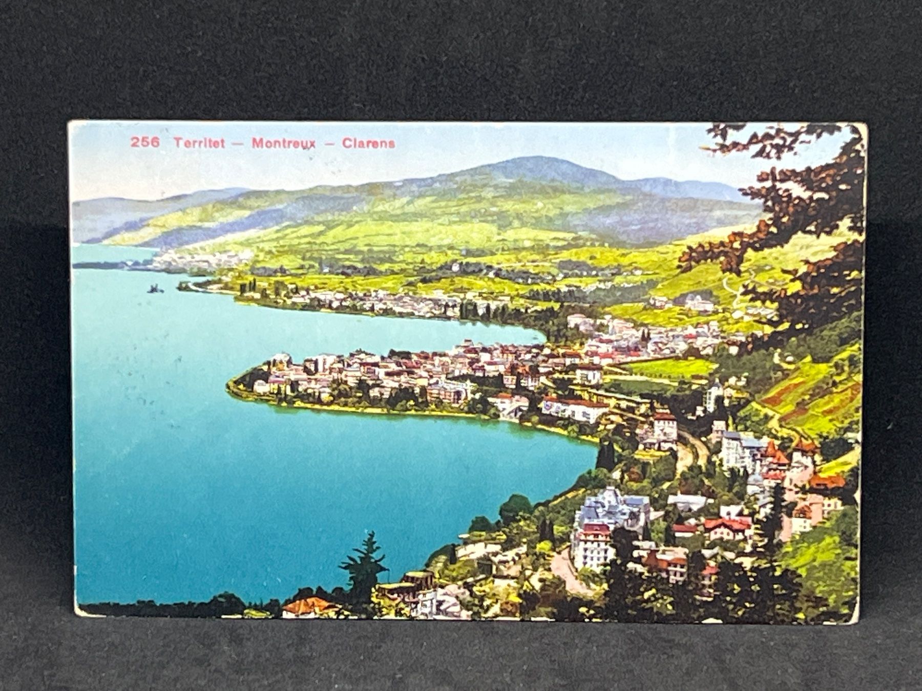 Cartoline postali: Territet - Montreux - Clarens – Usato da Widnau venduto da Brusi9