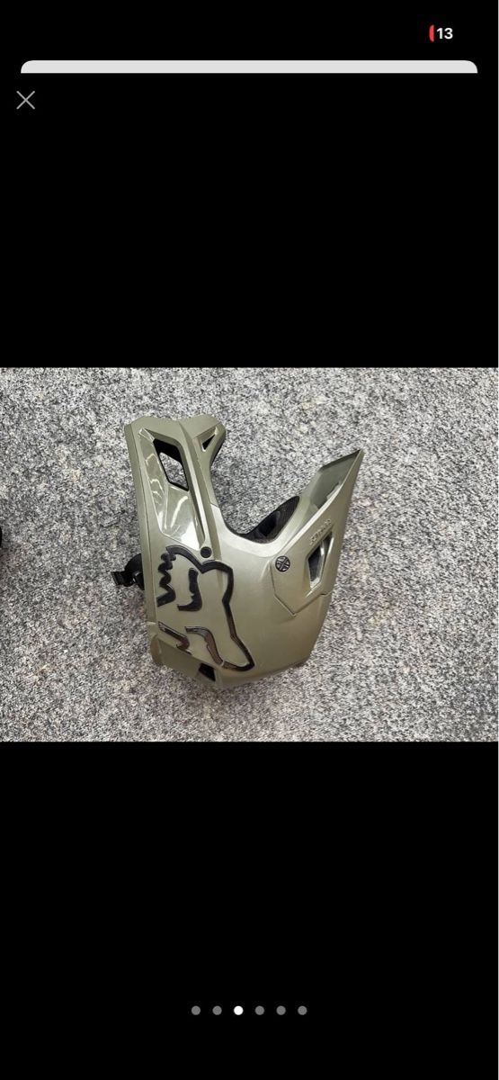 Fox Casques: Casque Fox pour BMX ou vélo descente  – D'occasion à Grône par Gegeweng 2