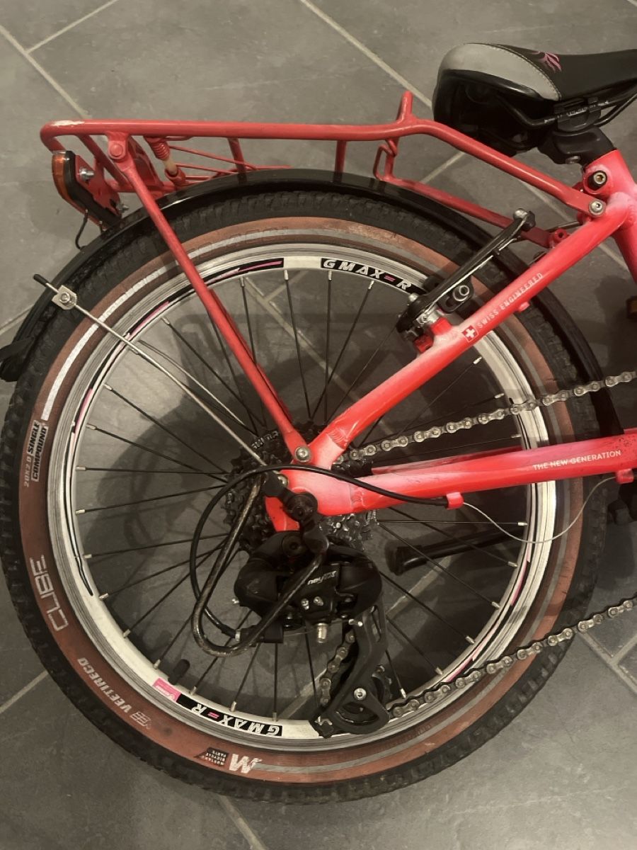 Biciclette: Kinderfahrrad Trail Checker rot rosa mit Licht – Usato da Buchs AG venduto da Wunderstrasser 4
