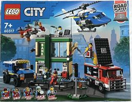 LEGO City 60317 - Polizei Verfolgungsjagd mit Bankräubern