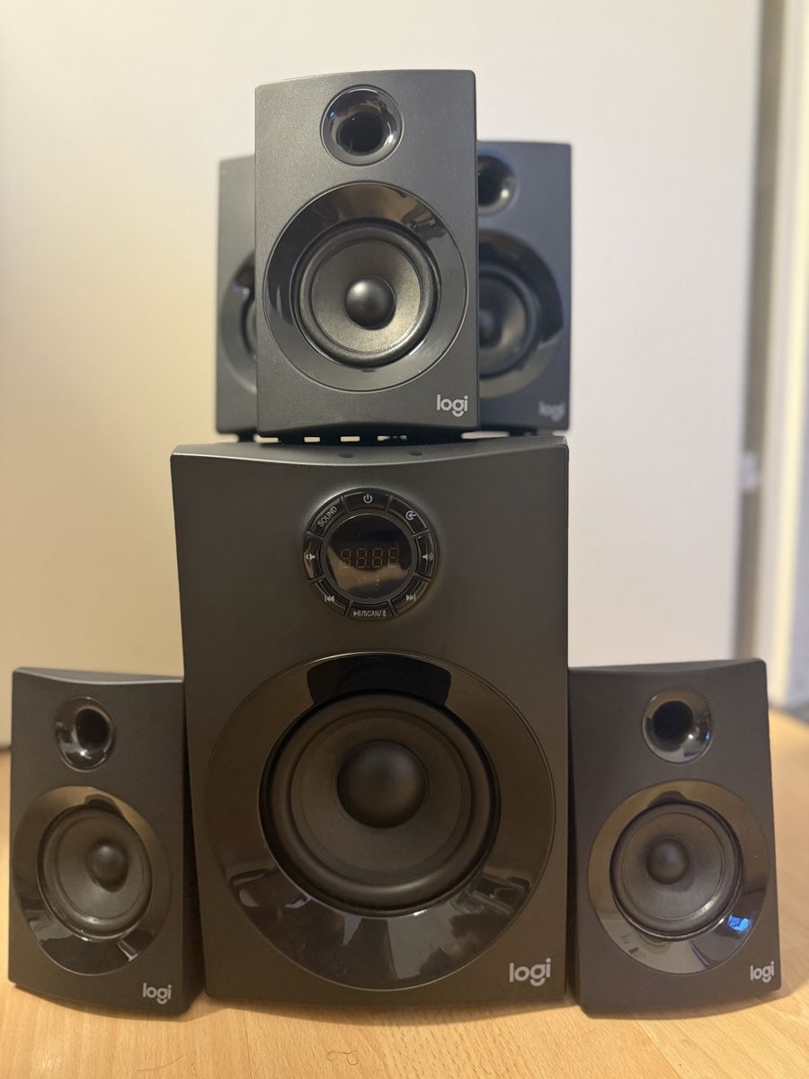 Logitech Casse acustiche: Lautsprecher System Logitech 5.1 schwarz gebraucht – Usato da Moosseedorf venduto da ram_c65w 3
