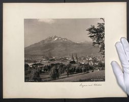 Fotografie Luzern, Blick nach der Stadt 