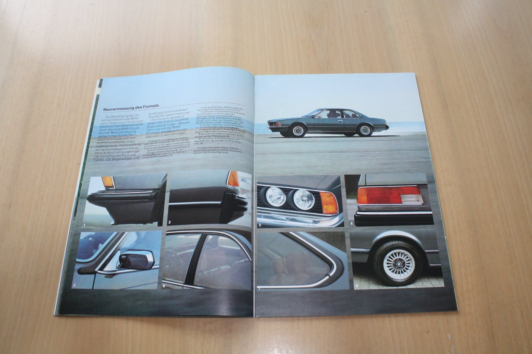 BMW Documenti: BMW 630 CS / 633 CSi Prospekt 1/1977 – Usato da Wikon venduto da erwin400 5