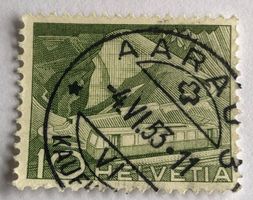 Nr.299 mit Vollstempel Aarau