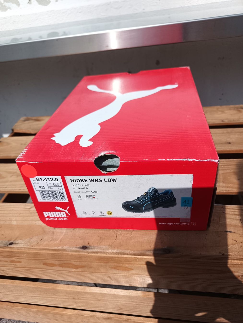Puma Damenschuhe: Puma Sicherheitsschuhe S3 SRC 40 – Neu und originalverpackt aus Oberegg von A-Z.Handel.Loehrer 7