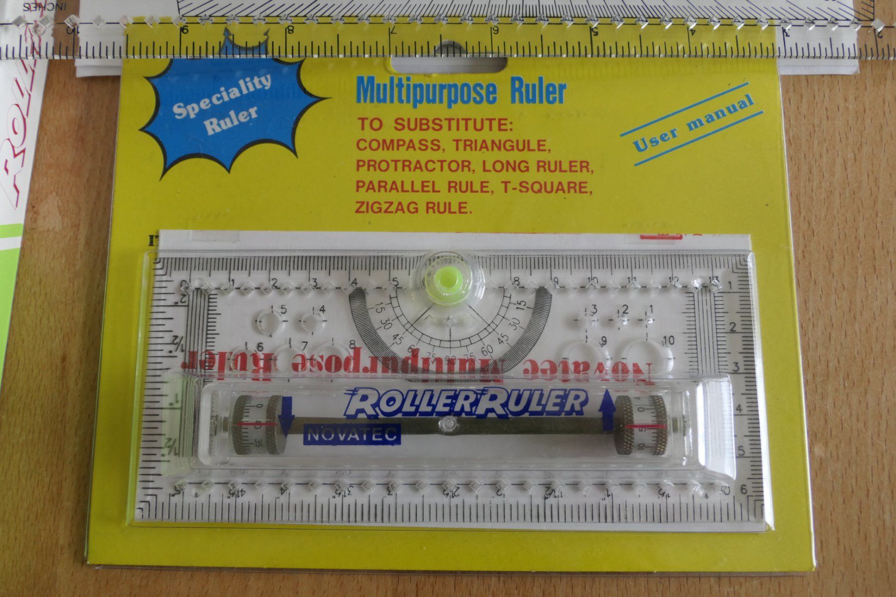 Autres écriture & dessin: RollerRuler All in 1 – rollendes Lineal, gross + klein – Neuf (Voir description) à Greifensee par Freakler
