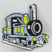 LOKOMOTIVE - Aufnäher - Aufbügler - Stickerei -  7,5x7cm