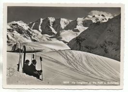 PONTRESINA Ski-Läufer auf Alp Languard