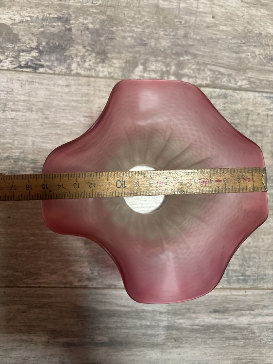 Paralumi: Bellissimo paralume rosa vintage – Difettoso da Giubiasco venduto da cri_mzc6 6