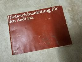 Audi 100 Betriebsanleitung 1978