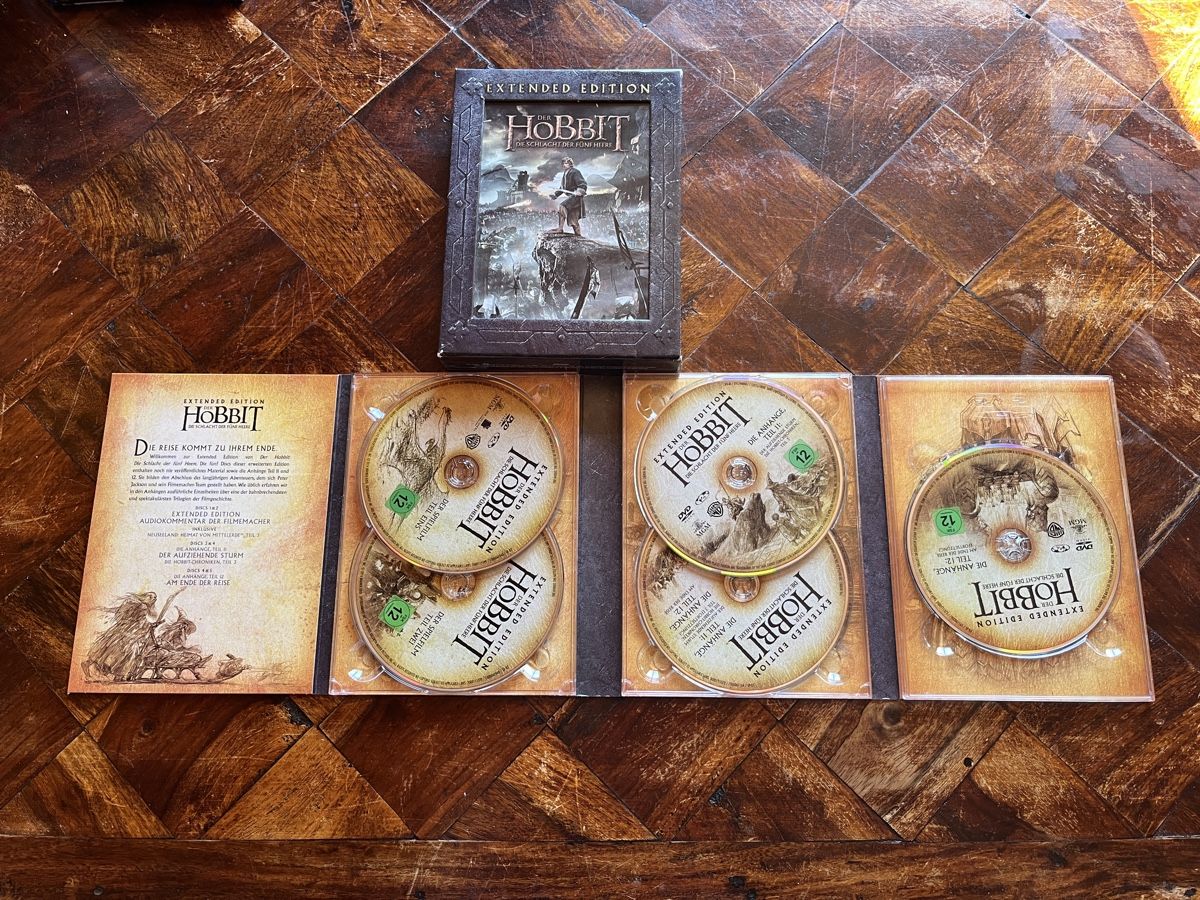 Tutti i DVDs: Herr der Ringe Hobbit Special Extended Edition DVD Set – Usato da Schiers venduto da and_txz8 3
