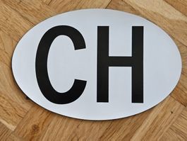 Schweizer Kunststoffschild CH Magnetisches Schild 11x16,5cm