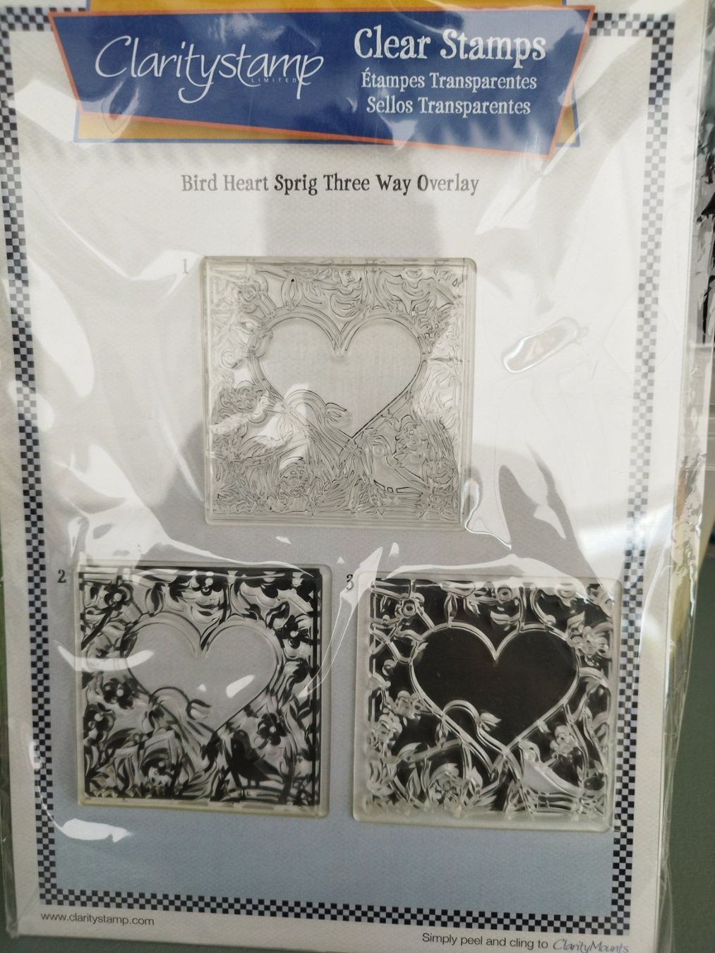 Timbri: Silikonstempel / Motivstempel (2) – Nuovo e nell'imballaggio originale da Würenlingen venduto da pjs-at-tutti 4
