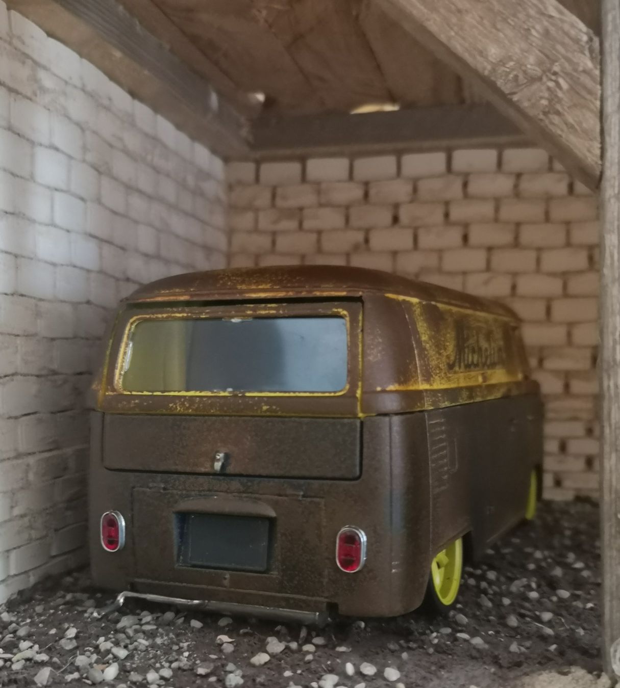 Solido Modellautos: 1:18 VW T1 Unikat – Gebraucht aus Niederbipp von kevintifu20 2