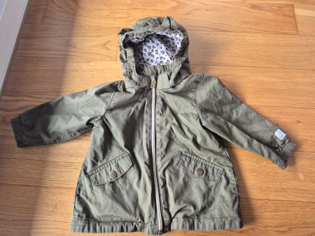 Übergangsjacke Baby Mädchen in 68 in Dunkelgrün / H&M