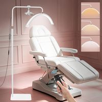 Halbmond Wimpernlampe LED 36W mit Handyhalter
