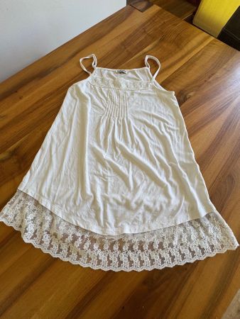 BOYSENS Sommerkleid Trägerkleid mit Spitzenbesatz, Gr. L Top