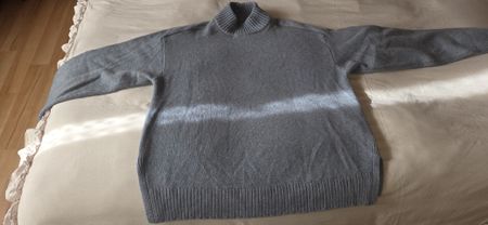Falconeri Kaschmir Rollkragenpullover, Hellblau, L