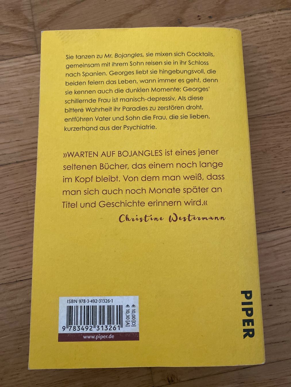 Libri: Olivier Bourdeaut - Warten auf Bojangles – Usato da Schmerikon venduto da tam_k9vb 1