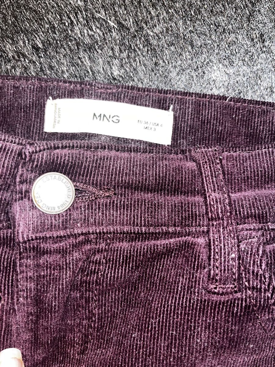 Mango Pantaloni: Mango Cordhose bordeaux – Usato da Küssnacht am Rigi venduto da lus_g9xw 3