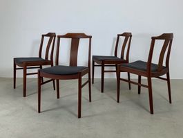 4x Dänische Stühle Teak 60er