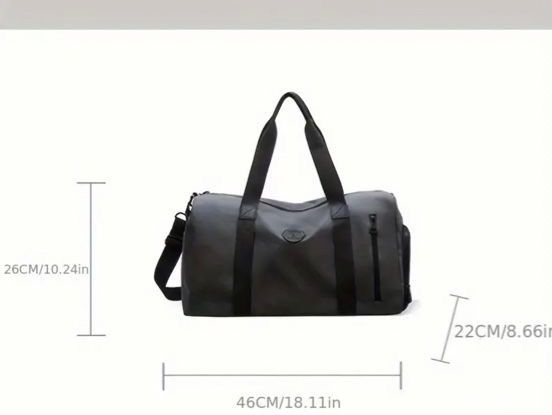 Borse: Schwarze Sporttasche brandneu – Nuovo e nell'imballaggio originale da Birmenstorf AG venduto da FloS4 3