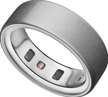 Oura Ring 4, Gr. 12, gebürstetes Silber / brushed silver Neu