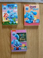 3 Blues Clues Bücher: Farben, Zählen, ABC