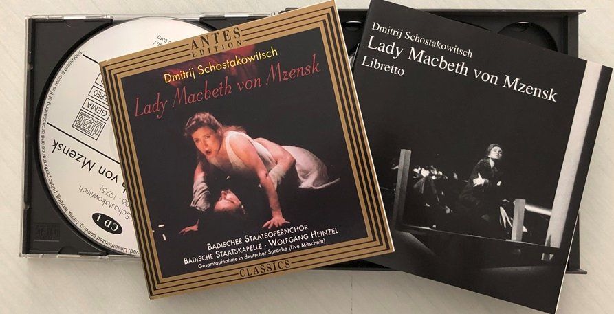 CD: Schostakowitsch - Lady Macbeth von Mzensk – Usato da Grüningen venduto da azulblanco 3