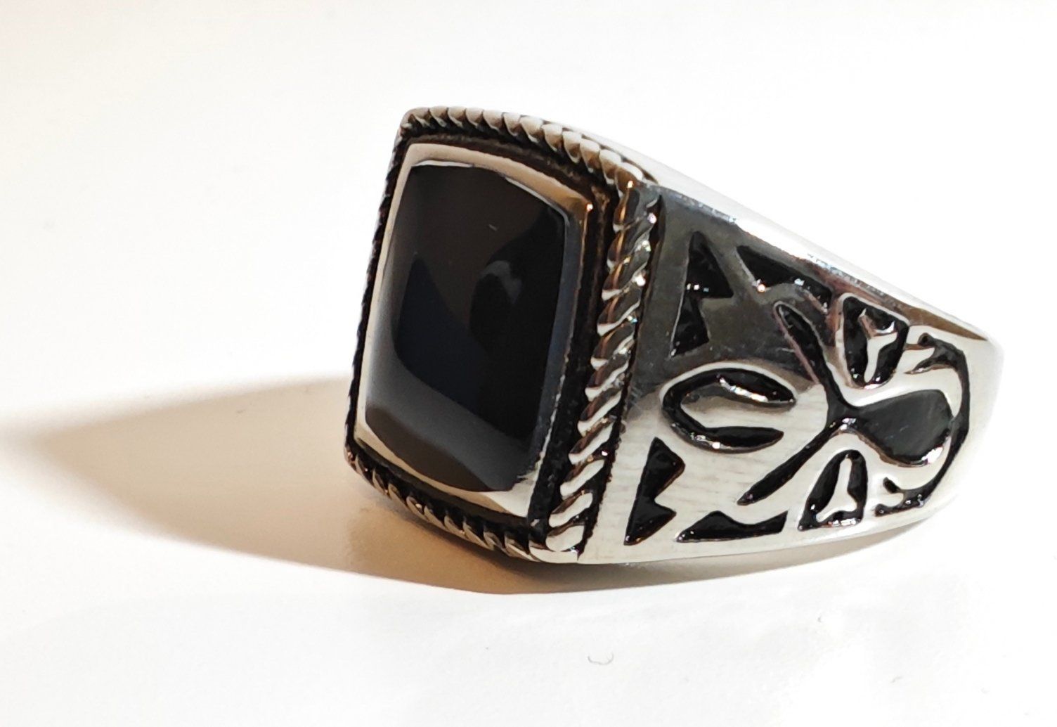 Altri gioielli: 3 Edelstahl Ringe (Schmuck) – Nuovo e nell'imballaggio originale da Fislisbach venduto da GenerousClub 6