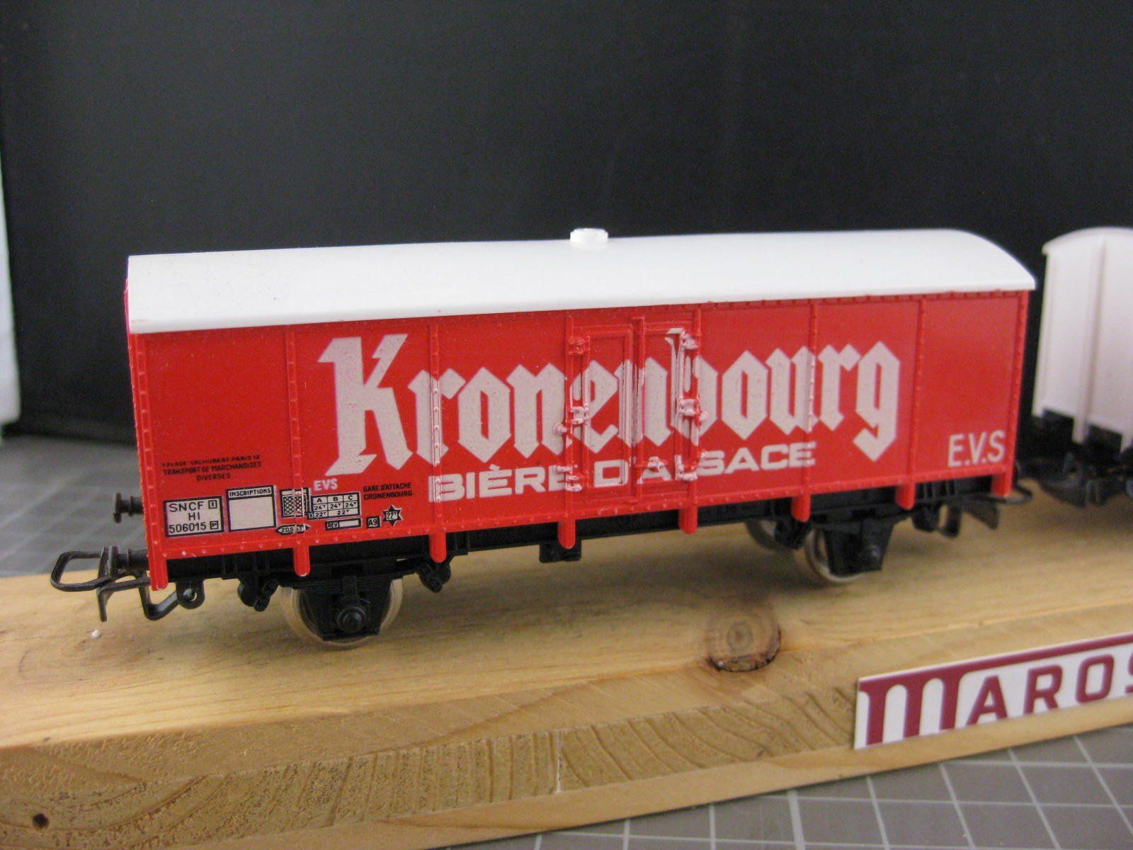 Jouef Modellini di ferrovie: Jouef 2x Bierwagen, mit OVP, . – Usato da Malters venduto da Marosko 1