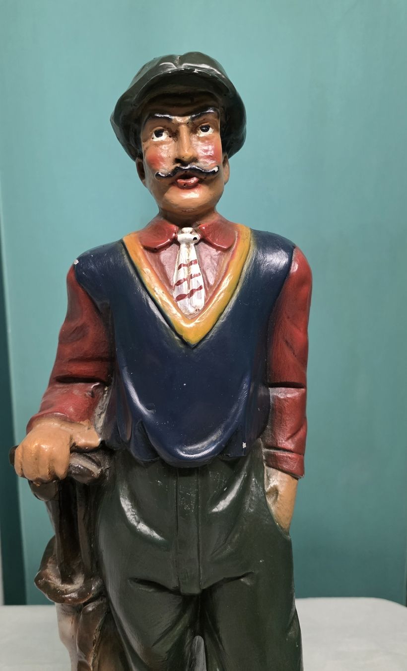 Figurines: Golfer Figur, Keramik, Handbemalt – D'occasion à Küssnacht am Rigi par swiss-pc 1