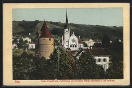 Zug, Katholische Pfarrkirche, Pulverturm