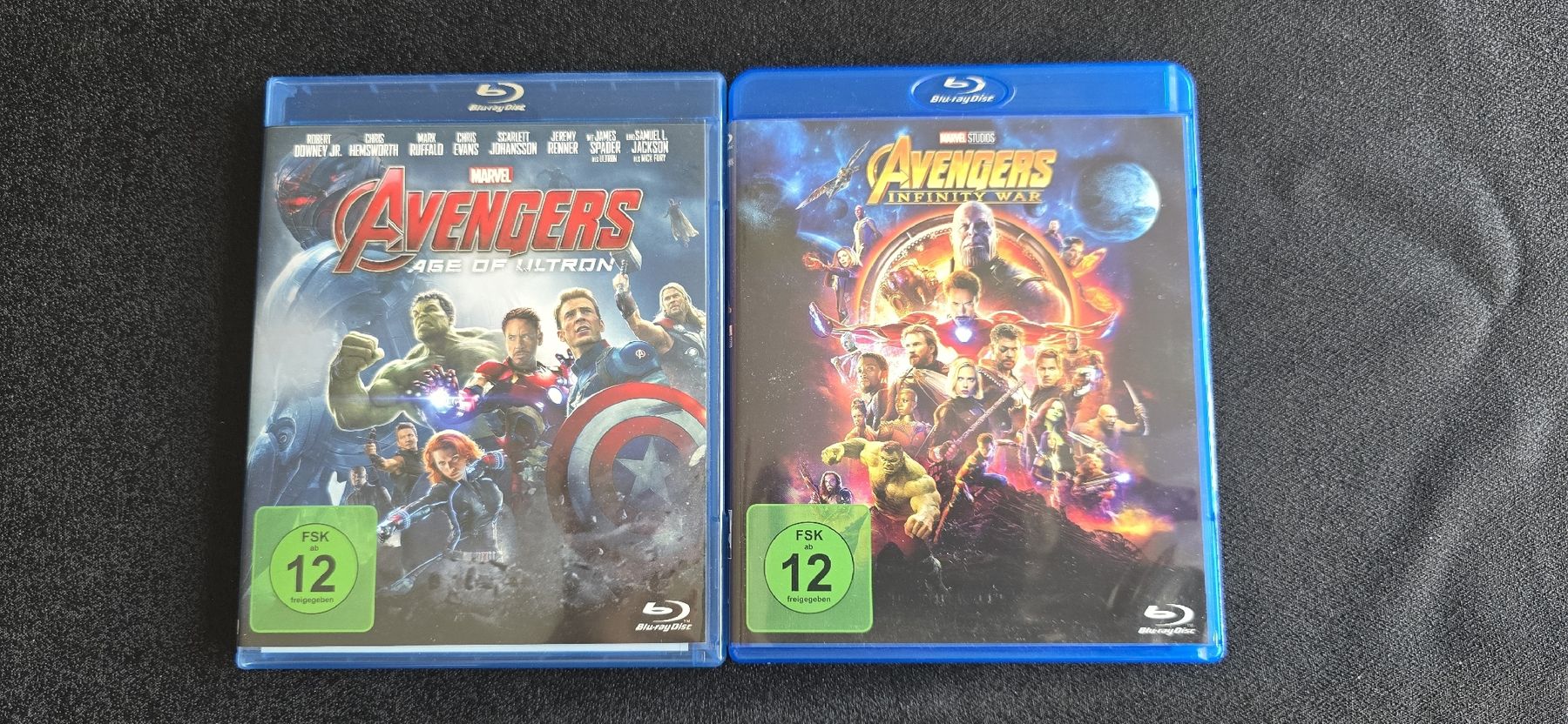 Alle DVDs: Avengers Blu-ray Doppelpack: Age of Ultron & Infinity War – Gebraucht aus Doppleschwand von Bennox94