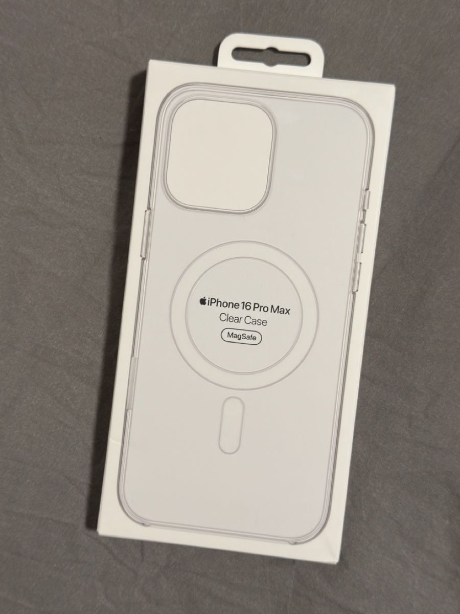 Apple Covers & Schutzfolien: iPhone 16 Pro Max Clear Case MagSafe – Neu und originalverpackt aus Vevey von ade_f9l7